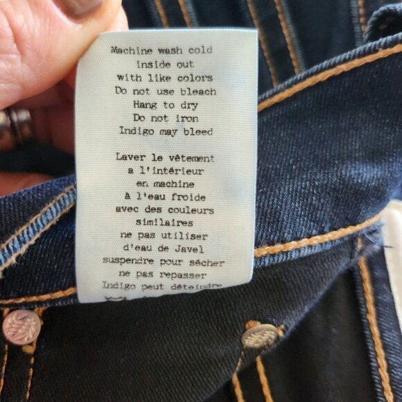 Rag & Bone Bedford color Skinny Mid-rise Jeans - Picture 6 of 6